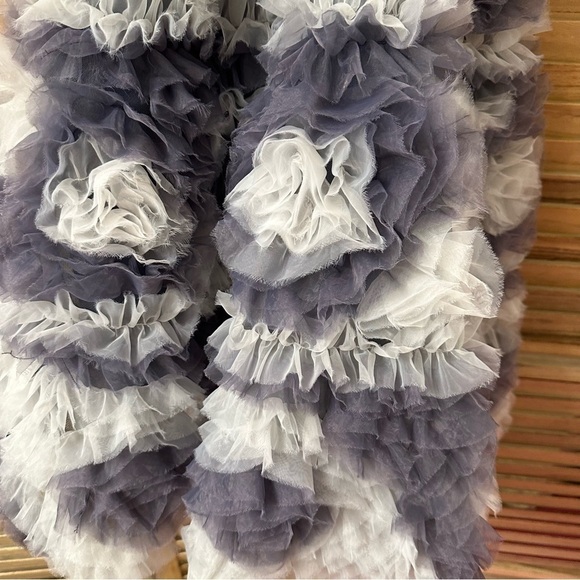 Marchesa Notte Navy Blue Off Shoulder Mikado Mini Cocktail Dress size XS - Picture 6 of 9